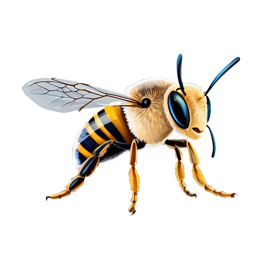 Bee With Big Eyes Png 31 PNG Image