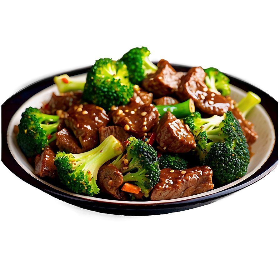 Beef And Broccoli Stir-fry Png Xrq PNG Image