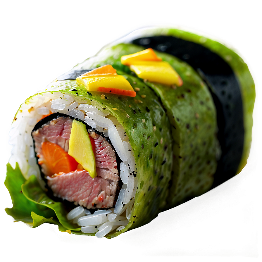 Beef Sushi Roll Png 40 PNG Image