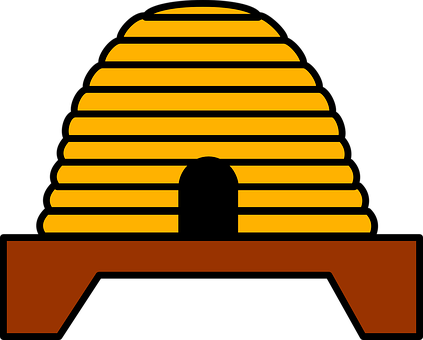 Beehive Icon Silhouette PNG Image