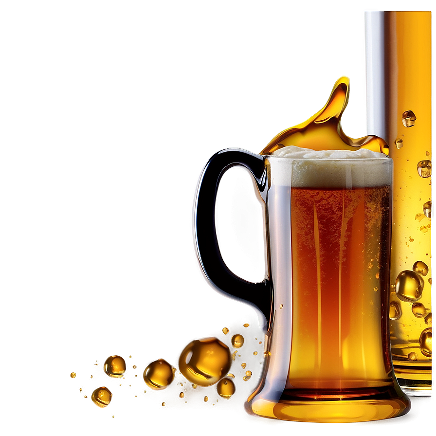 Beer Glass With Ale Png Tlr PNG Image