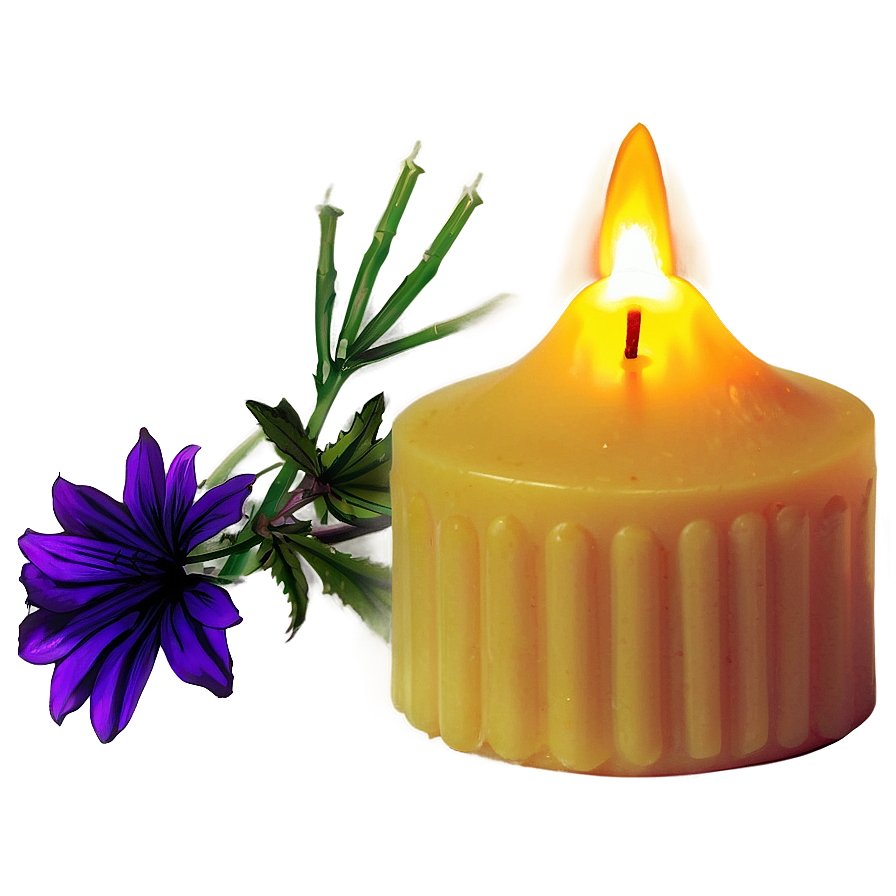 Beeswax Candle Png 05232024 PNG Image