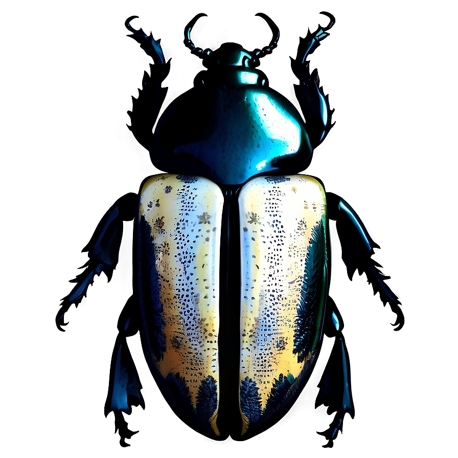 Beetle Silhouette Black Png 06242024 PNG Image