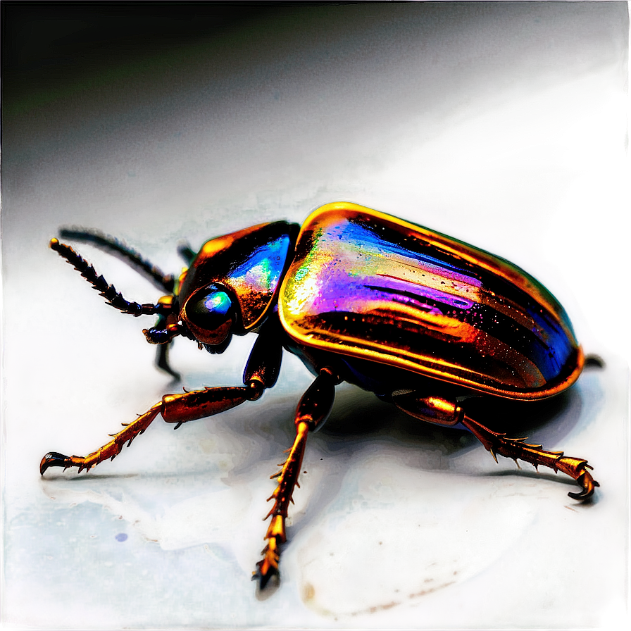 Beetle Under Magnification Png 06242024 PNG Image