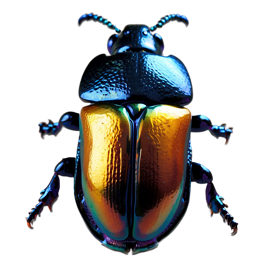 Beetle Under Microscope View Png Krq PNG Image