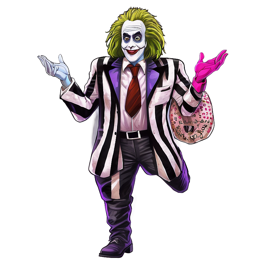 Beetlejuice Fan Art Png Mlr55 PNG Image