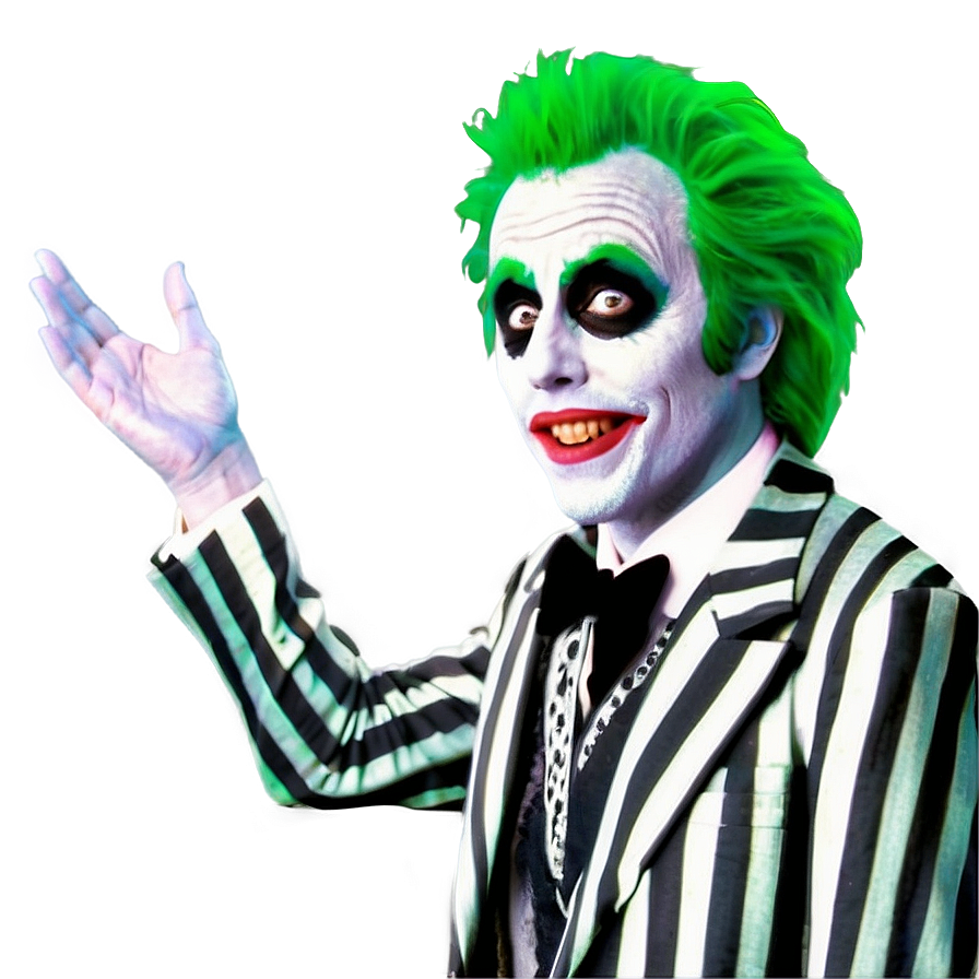 Beetlejuice Green Hair Png Aat PNG Image