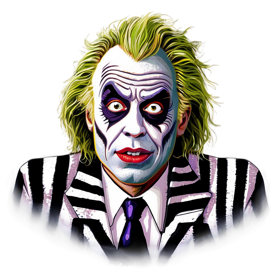 Beetlejuice Illustration Png Syd26 PNG Image