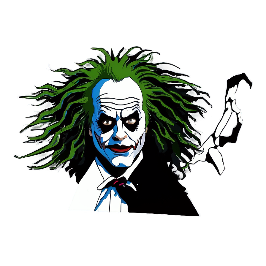 Beetlejuice Minimalist Art Png 05232024 PNG Image