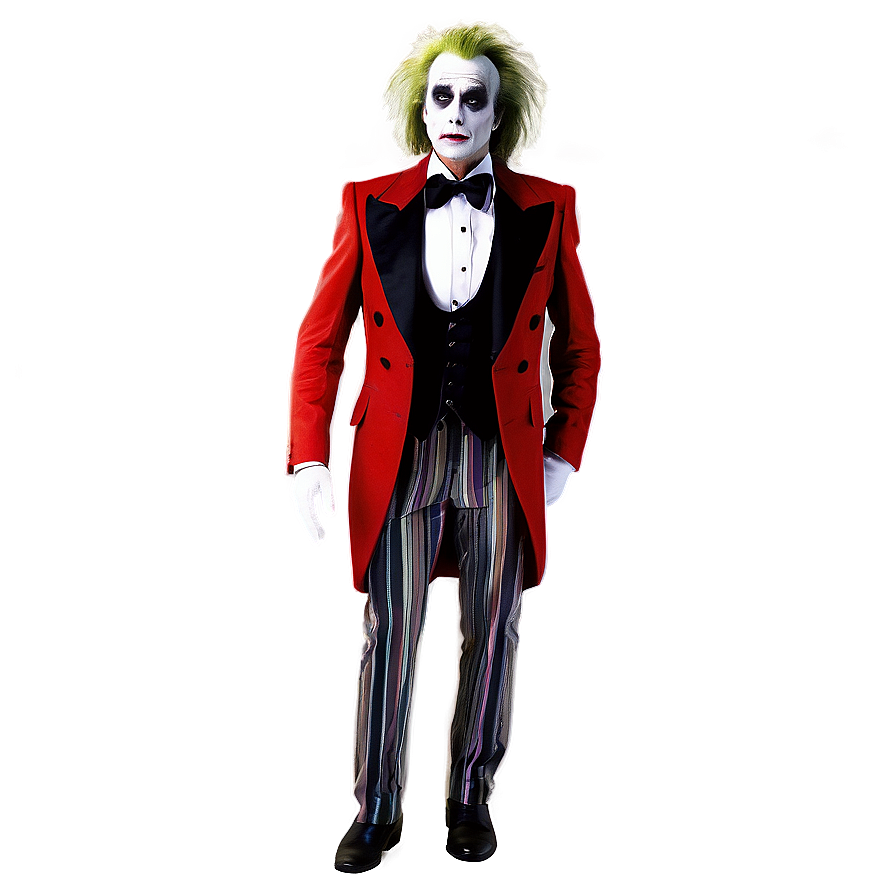 Beetlejuice Red Tuxedo Png Gyj PNG Image