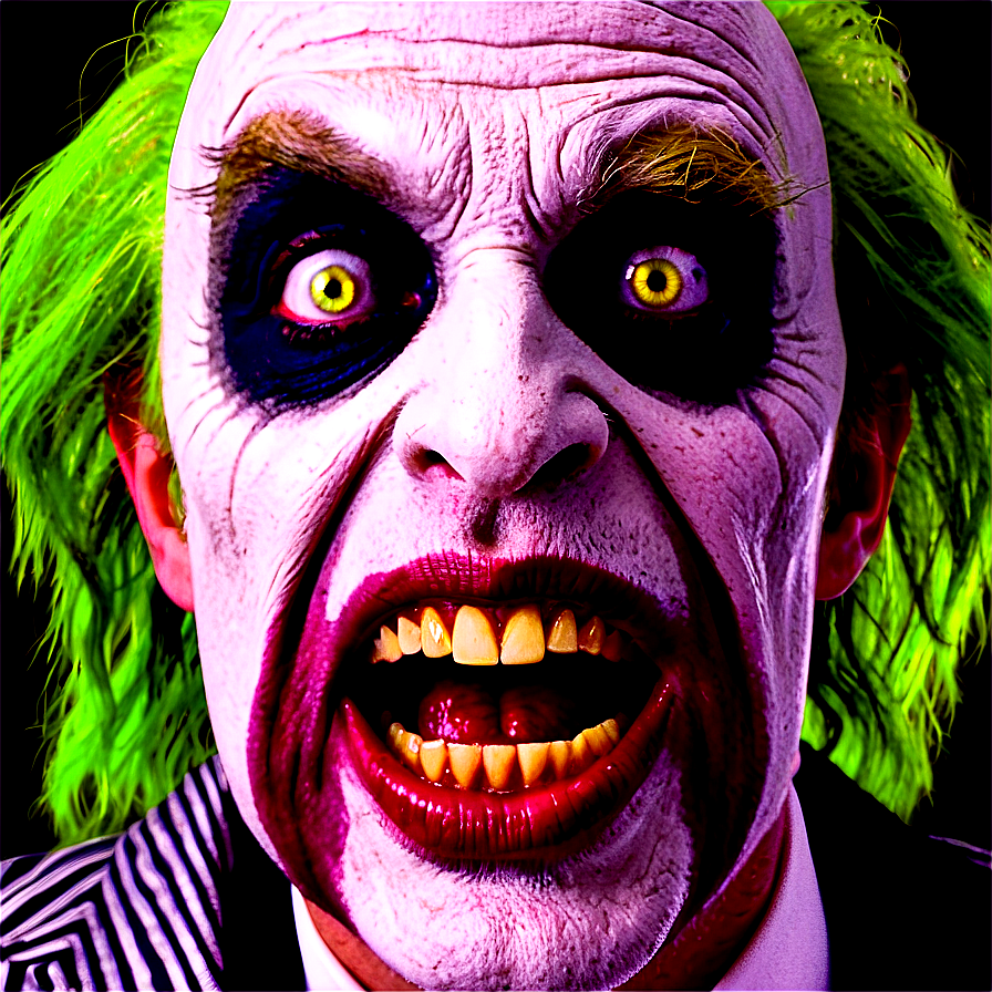 Beetlejuice Scary Face Png 79 PNG Image