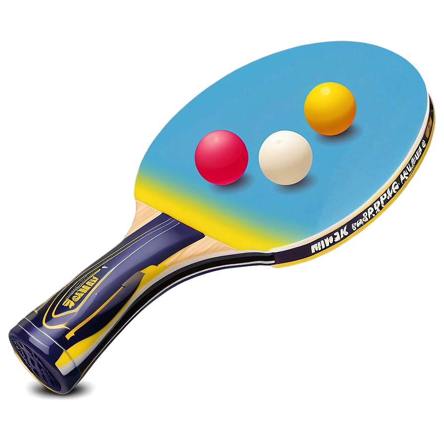 Beginner Ping Pong Bat Png Xgu2 PNG Image