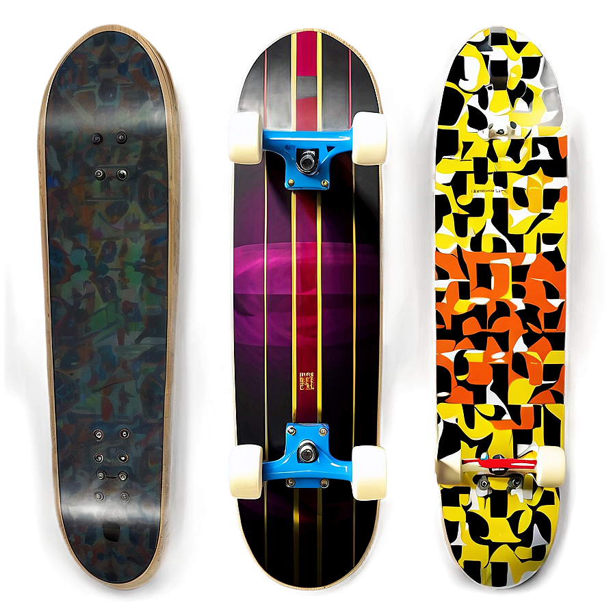 Beginner Skateboard Deck Design Png 06282024 PNG Image