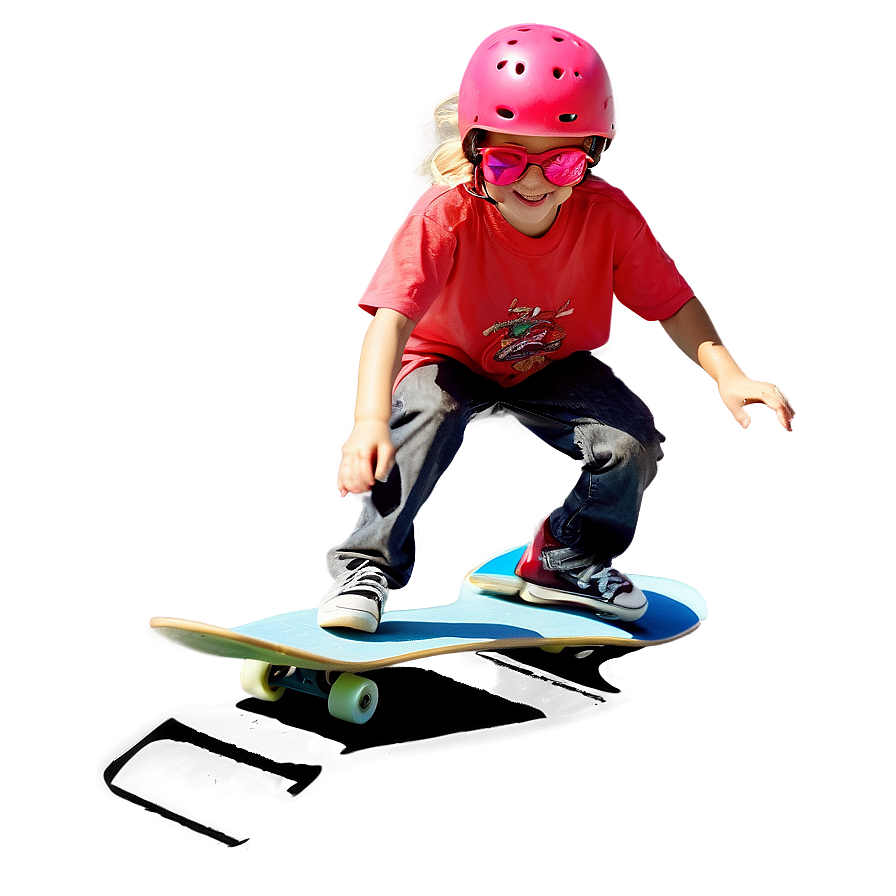 Beginner Skateboarding Png Dhr PNG Image