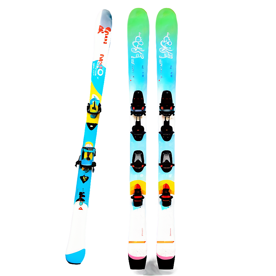 Beginner Skis Png 06132024 PNG Image