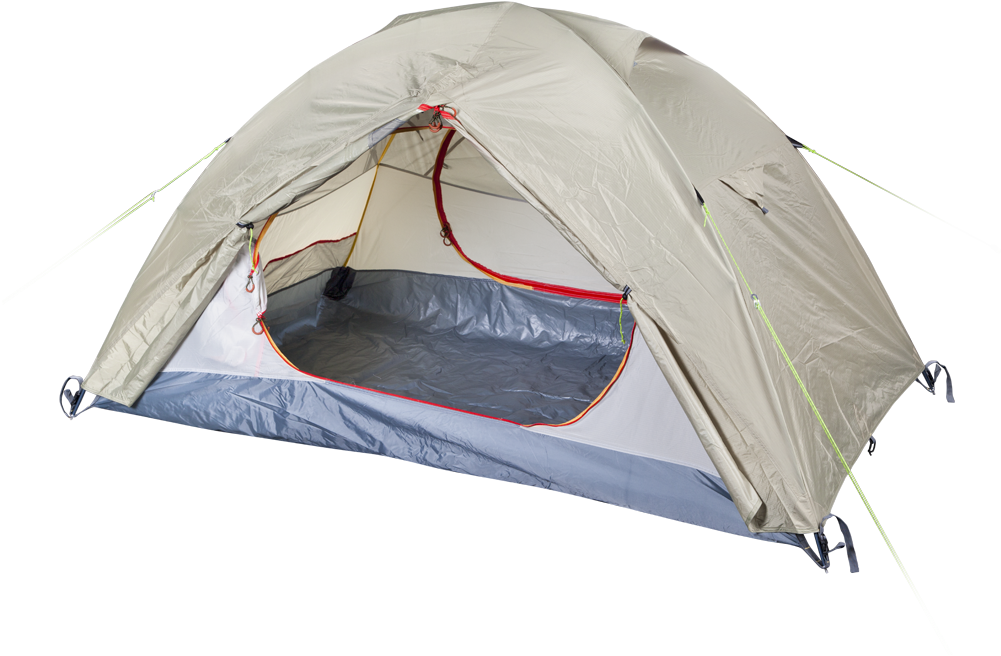 Beige Camping Tent PNG Image