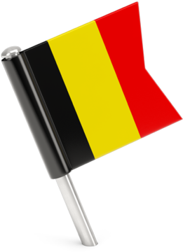 Belgian Flag Graphic PNG Image