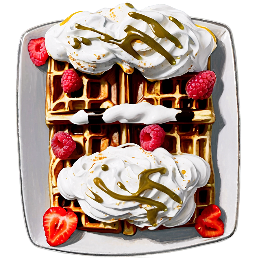 Belgian Waffle Brunch Png Hqi3 PNG Image