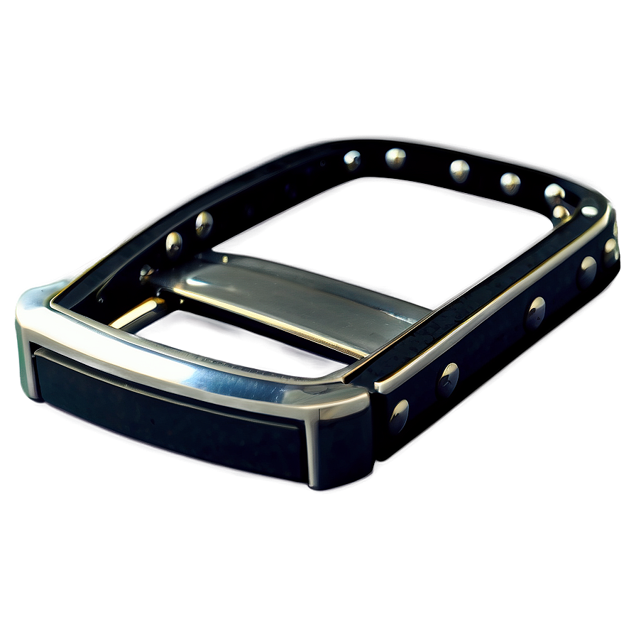 Belt Buckle D PNG Image