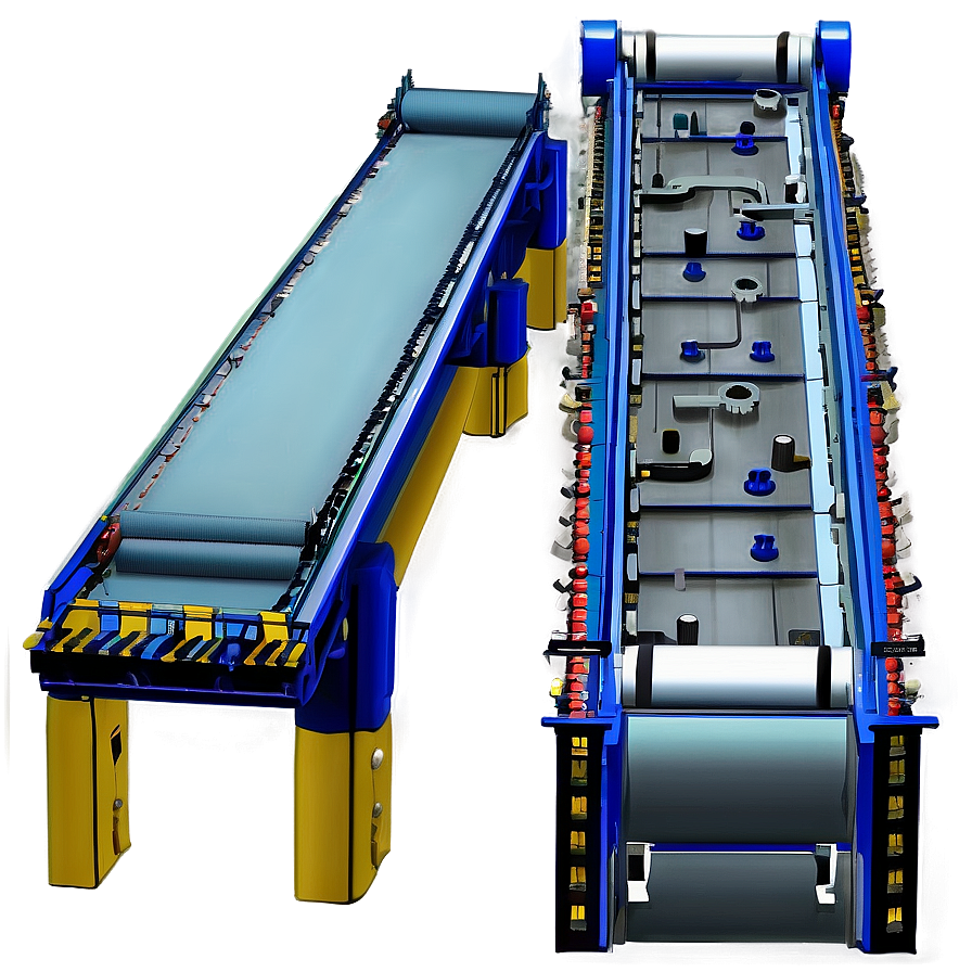 Belt Conveyor System Design Png Hog12 PNG Image