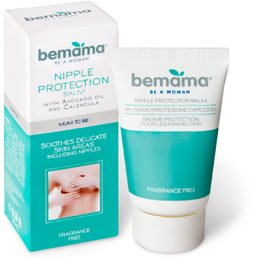 Bemama Nipple Protection Balm Packaging PNG Image