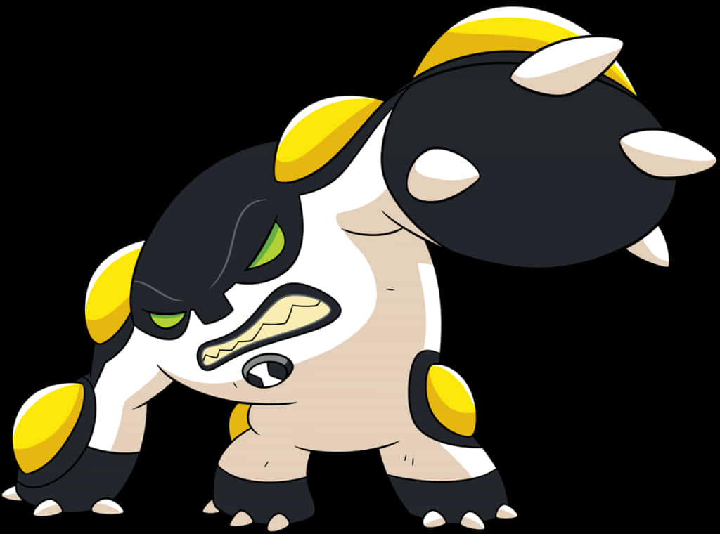 Ben_10_ Cannonbolt_ Character PNG Image