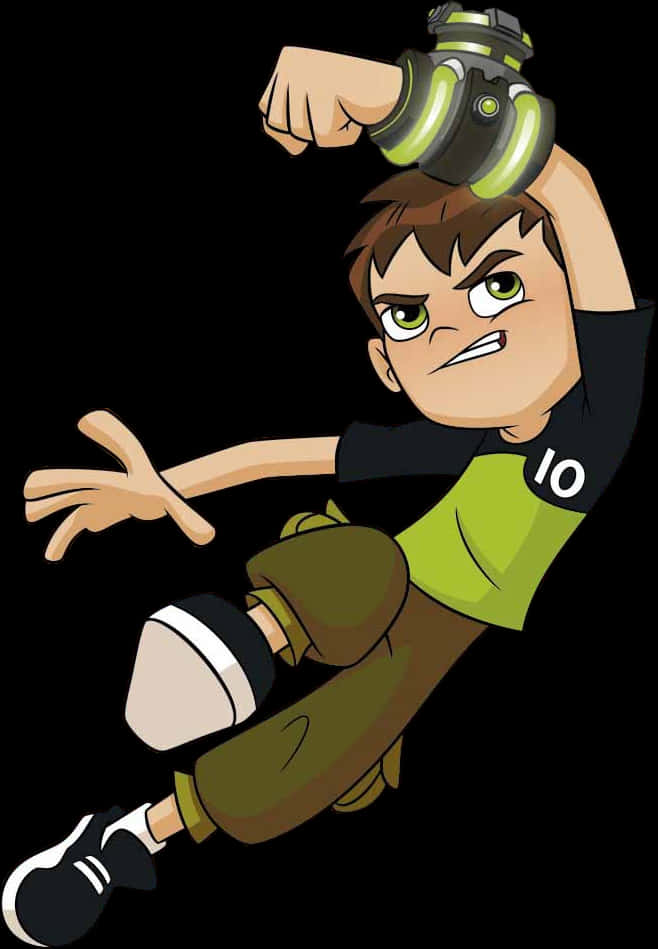 Ben10 Activating Omnitrix PNG Image