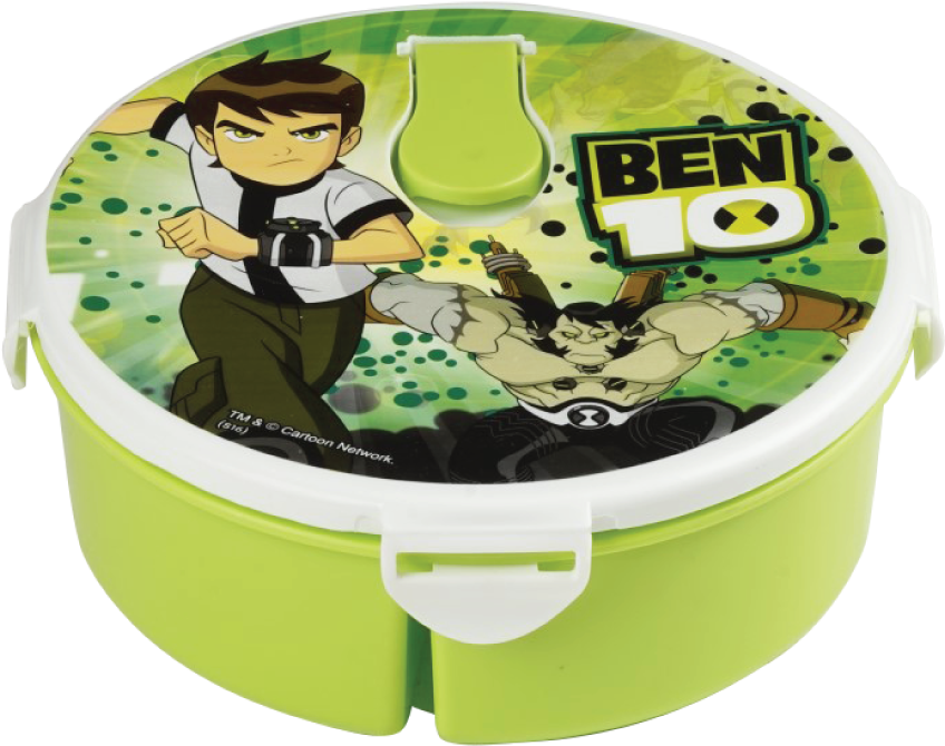 Ben10 Animated Character Tiffin Box PNG Image