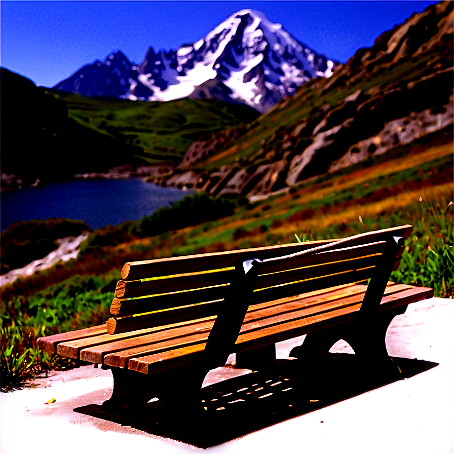 Bench With View Png 16 PNG Image