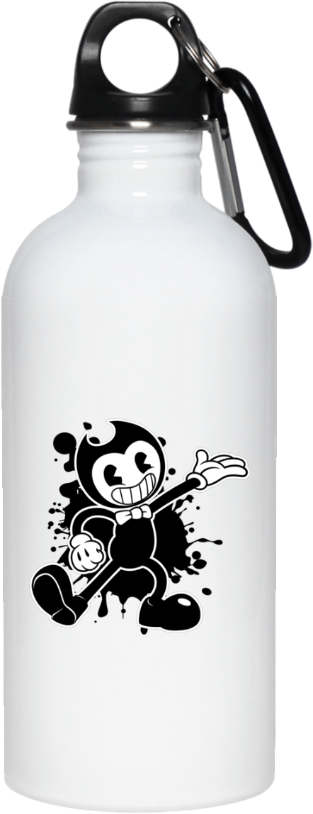 Bendy Character Water Bottle PNG Image