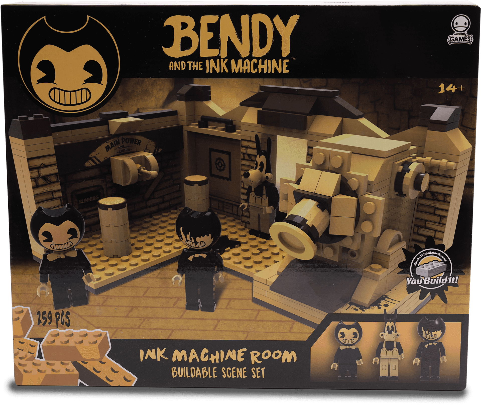 Bendy Ink Machine Buildable Set PNG Image