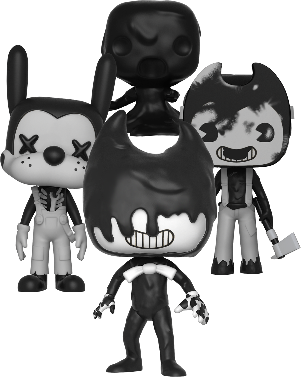 Bendyandthe Ink Machine Figurines PNG Image