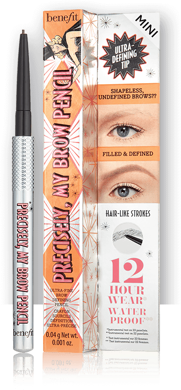 Benefit Eyebrow Pencil Packagingand Product PNG Image