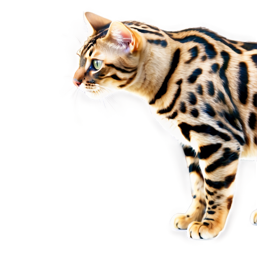 Bengal Cat Exotic Png A PNG Image