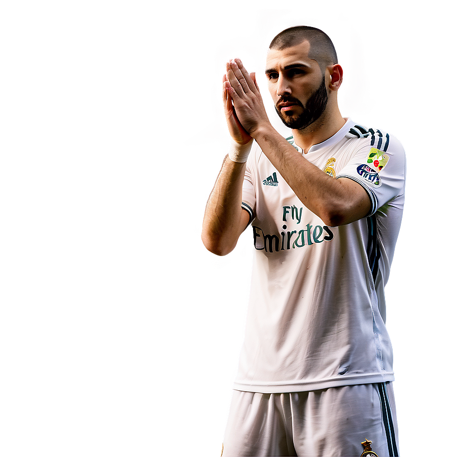 Benzema Captaining Real Madrid Png 87 PNG Image