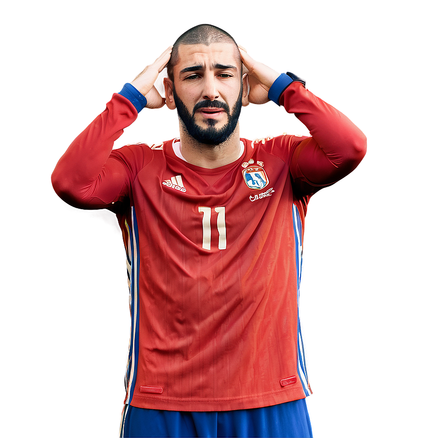 Benzema Emotional Victory Png 76 PNG Image