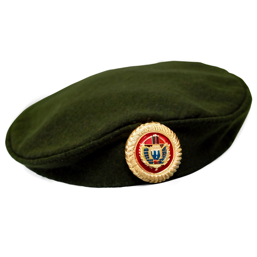 Beret With Badge Png Ukx PNG Image