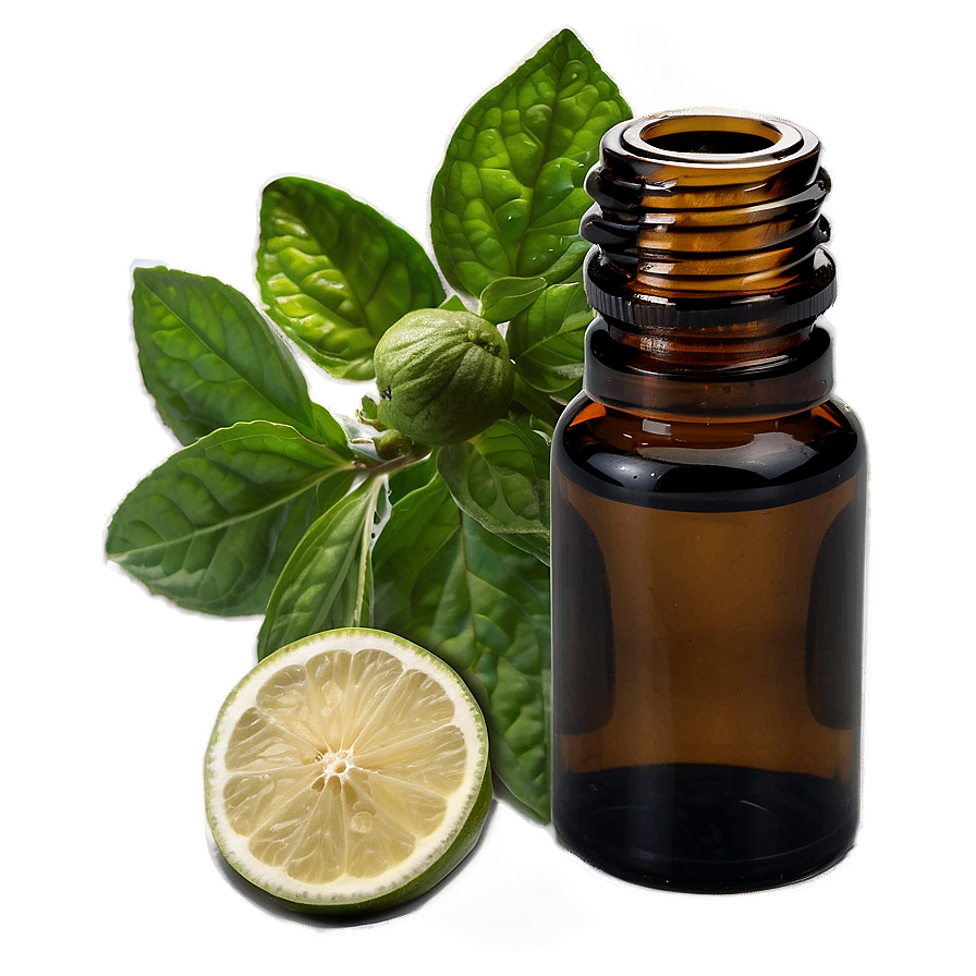 Bergamot Essential Oil Png Iar PNG Image