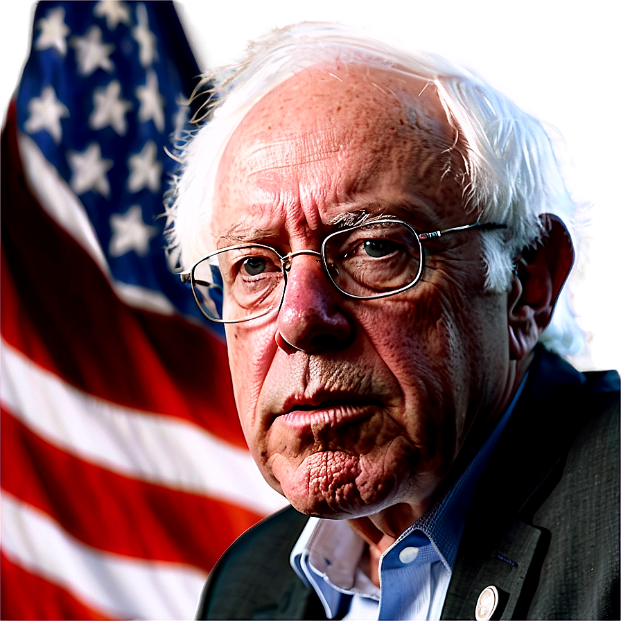 Bernie Sanders Senate Speech Png 06242024 PNG Image