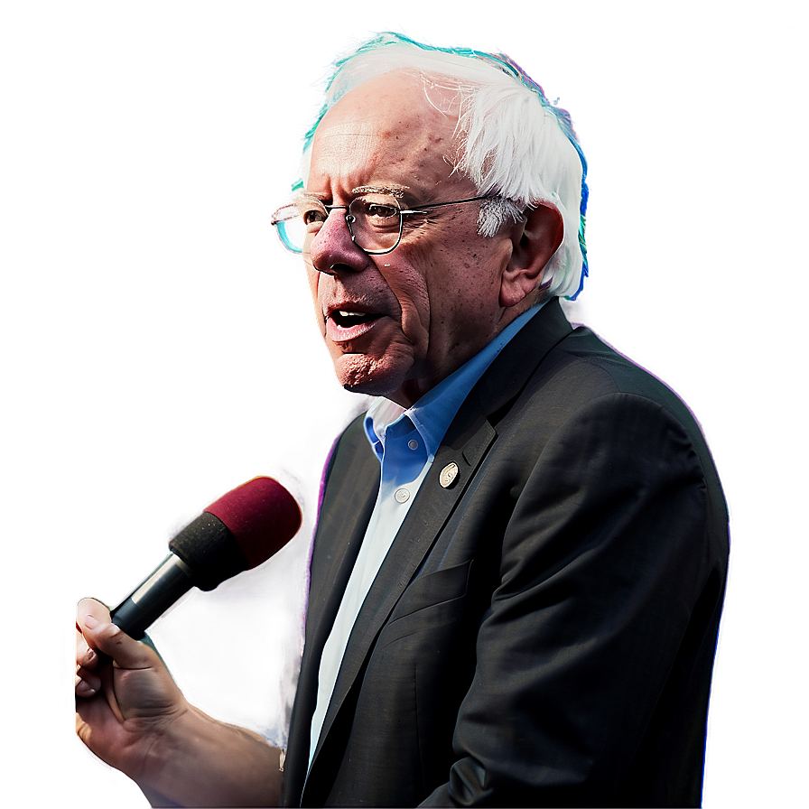 Bernie Sanders Town Hall Meeting Png Ids PNG Image