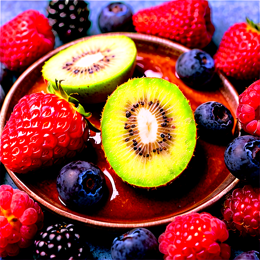 Berries For Smoothie Bowl Png Gki33 PNG Image