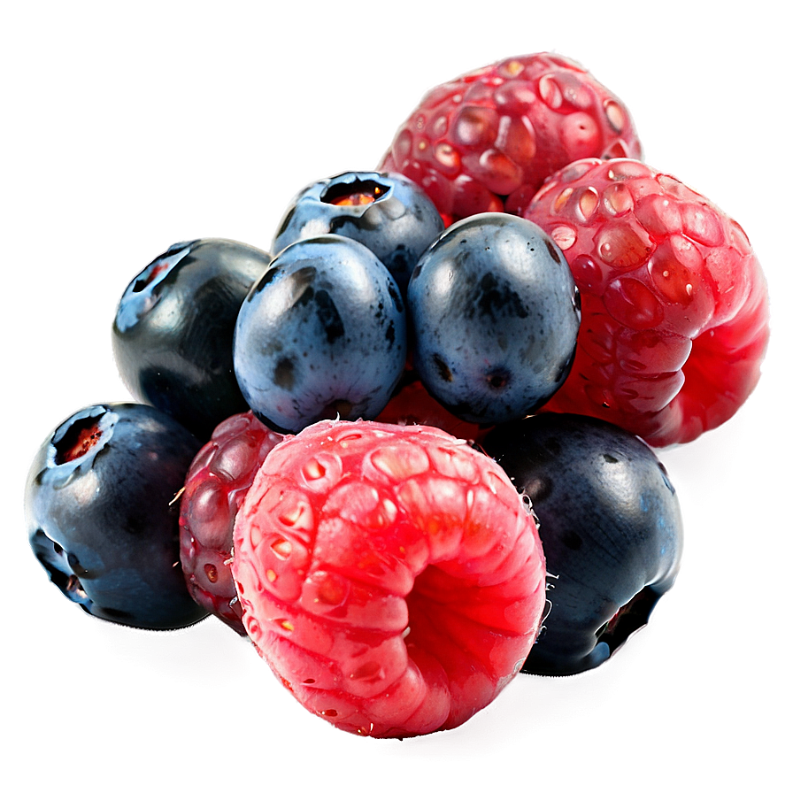 Berries On Pastel Background Png 67 PNG Image