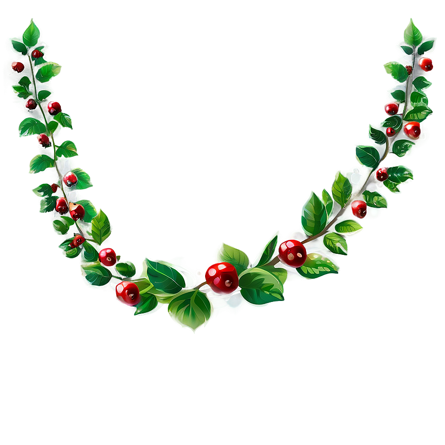 Berry Garland Png 05242024 PNG Image