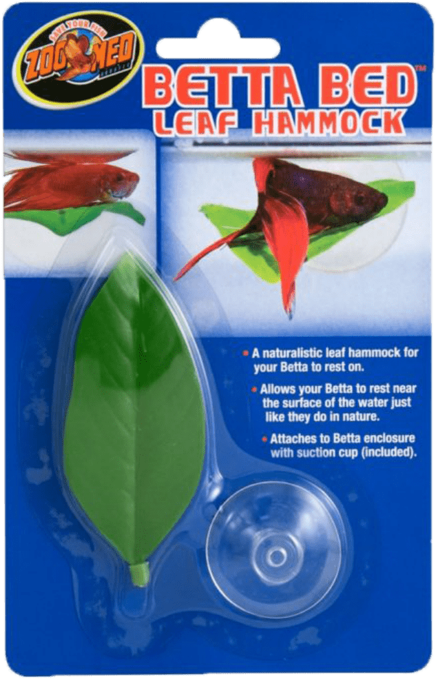 Betta Bed Leaf Hammock Packaging PNG Image