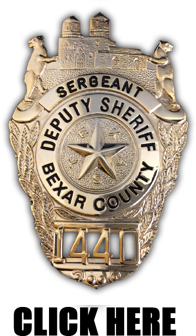 Bexar County Deputy Sheriff Badge PNG Image