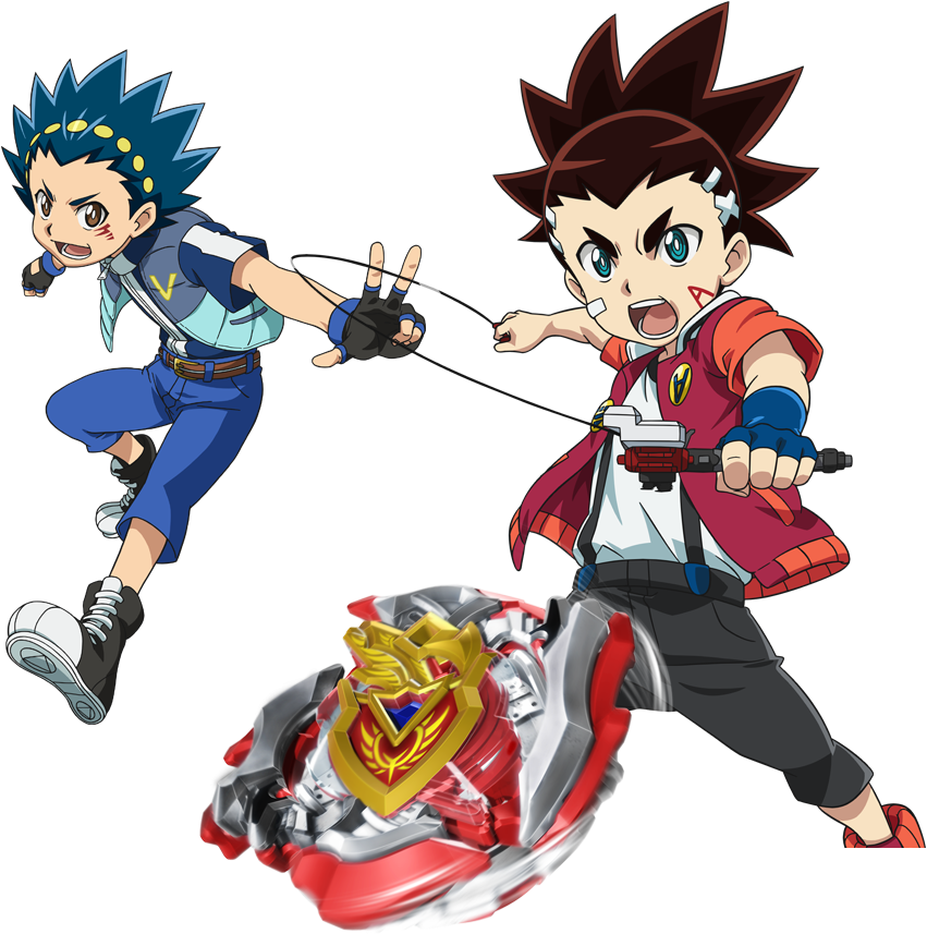 Beyblade Battle Launch PNG Image