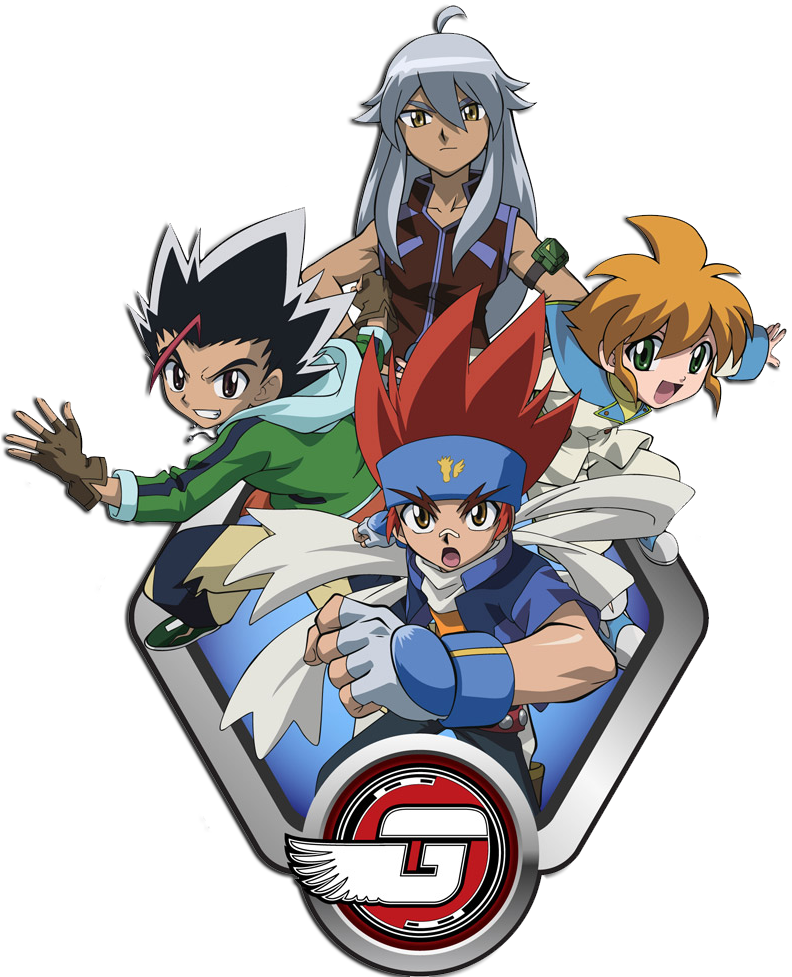 Beyblade Team Gingkaand Friends PNG Image