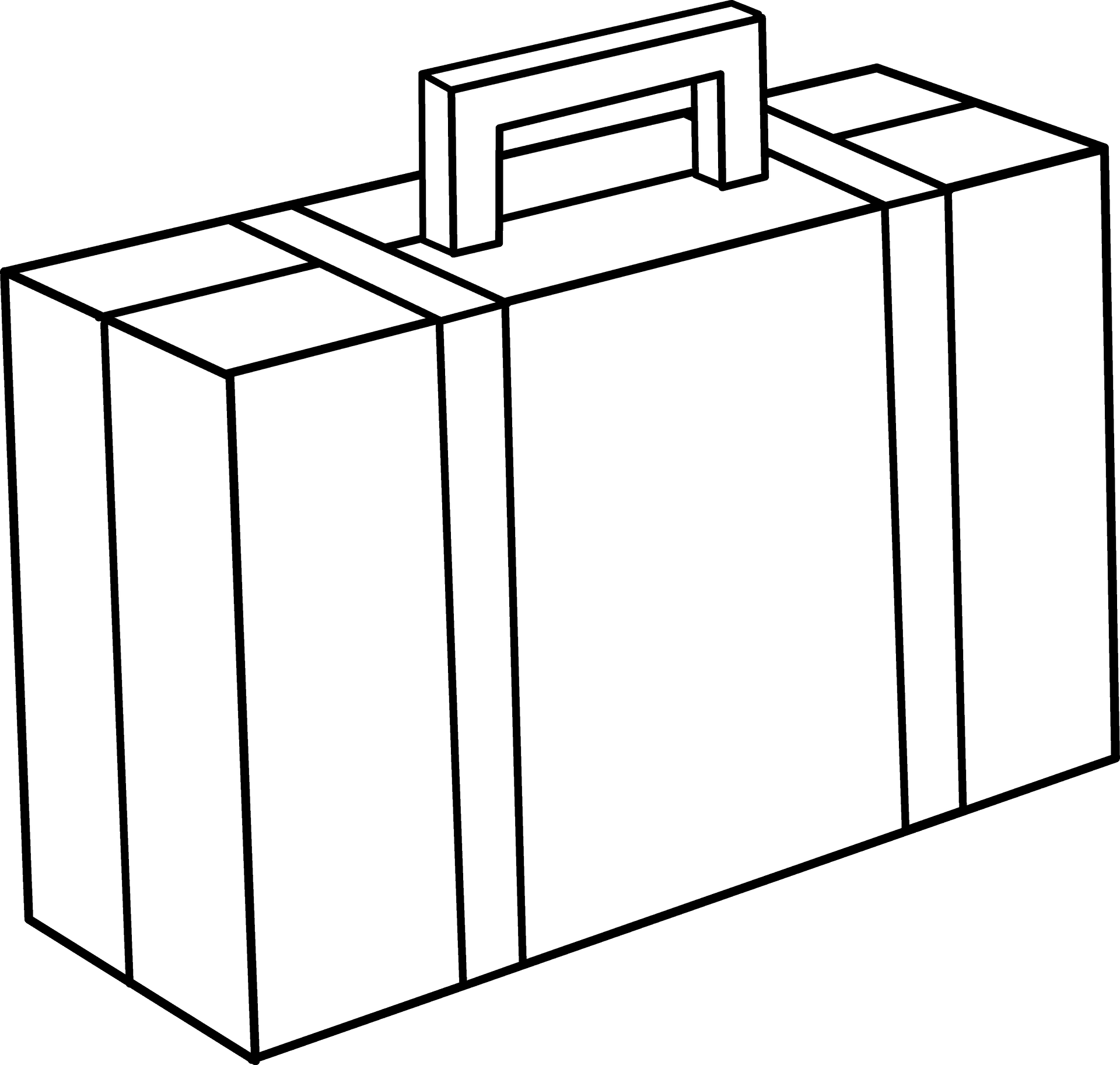 Bible Clipart Suitcase PNG Image