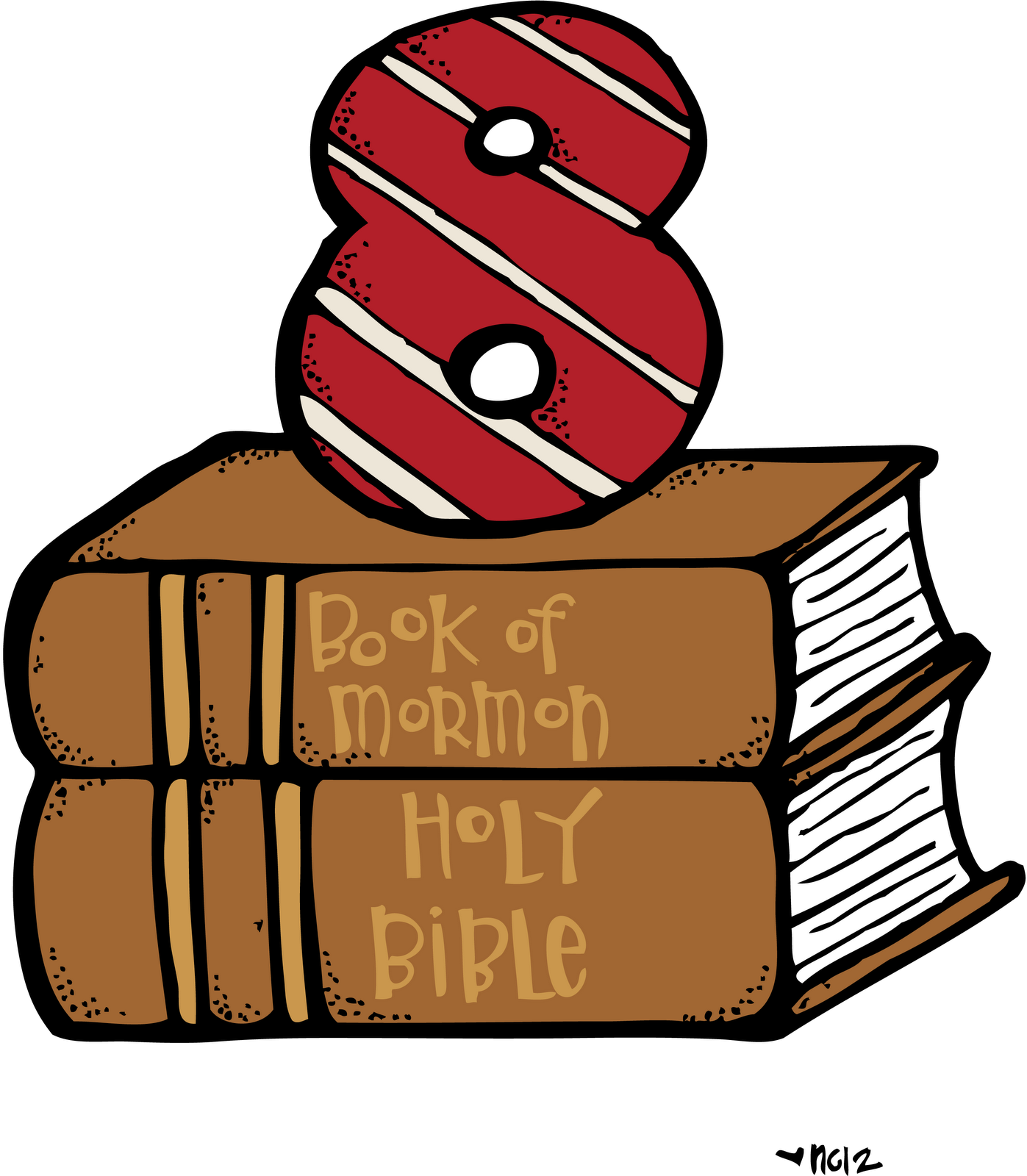 Bibleand Bookof Mormon Clipart PNG Image