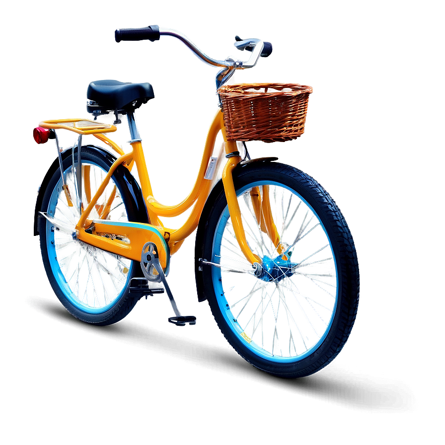 Bicycle With Basket Png Wij73 PNG Image